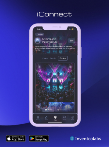 IConnect Event Management App screenshot 2
