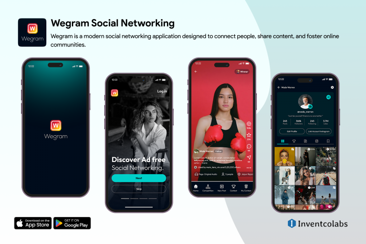 Wegram - Social Networking Application screenshot 3