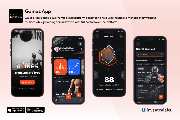 Health & Fitness - Gaines Application screenshot 4