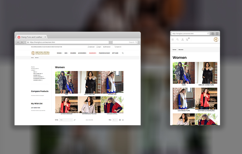 Henig Furs screenshot 3