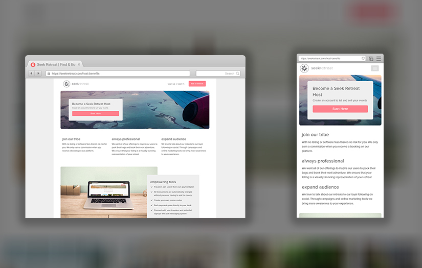 Seek Retreat screenshot 1