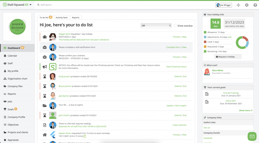 HR Software screenshot 2