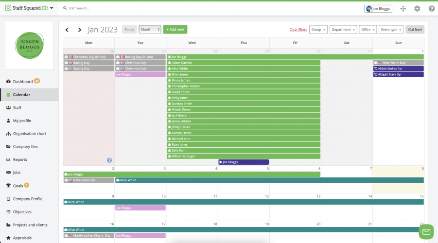HR Software screenshot 3