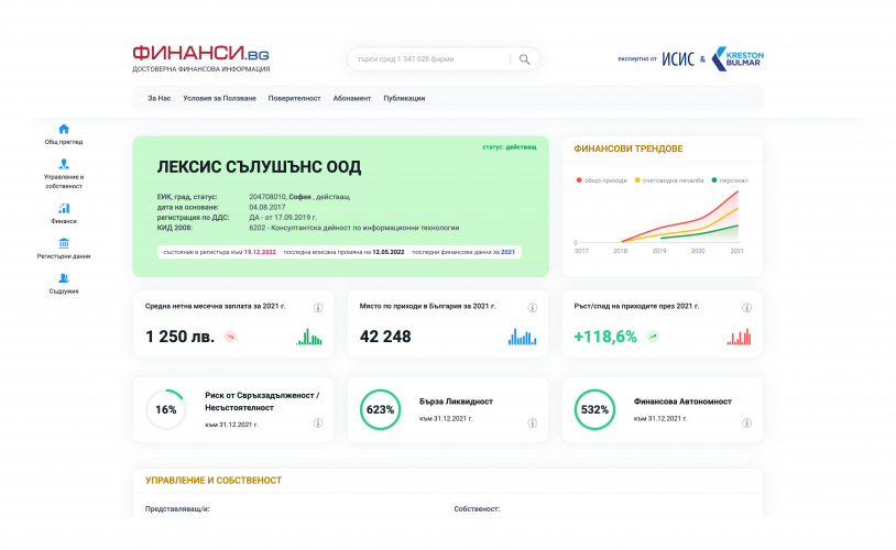 Finansi.bg - AI-Based Fintech Platform screenshot 4