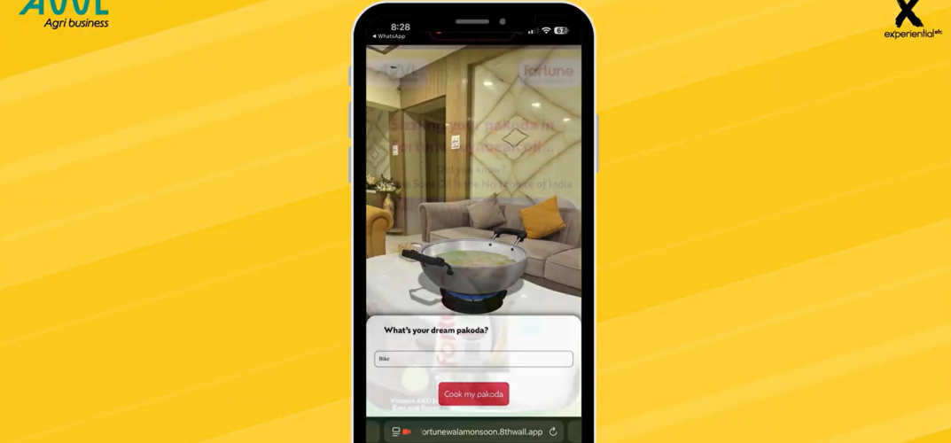 PAKODE WALA MONSOON AAYA | Fortune Soya Oil presents India’s First AR+AI Snack Experience! screenshot 3