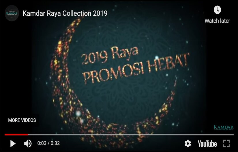 KAMDAR Raya Festival Season- 30secs YouTube Video screenshot 1