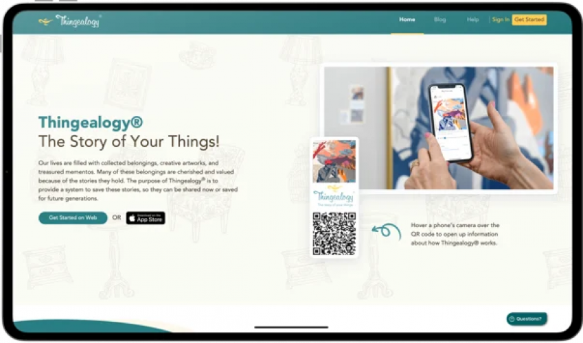 Thingealogy screenshot 2