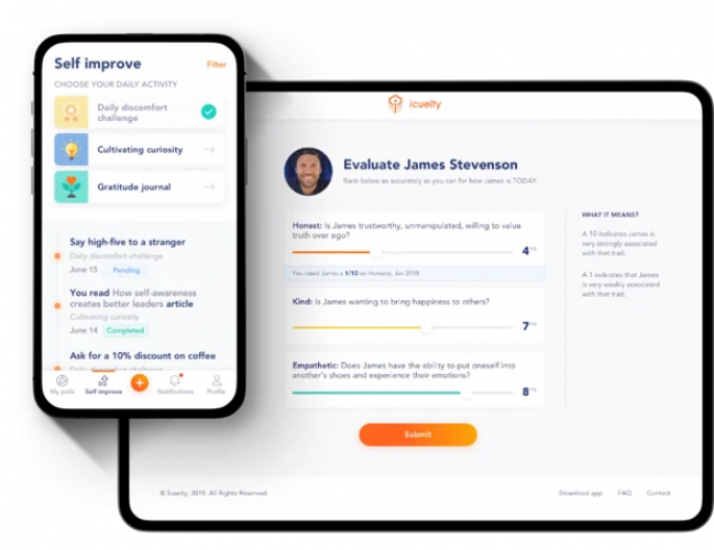 Icueity screenshot 1