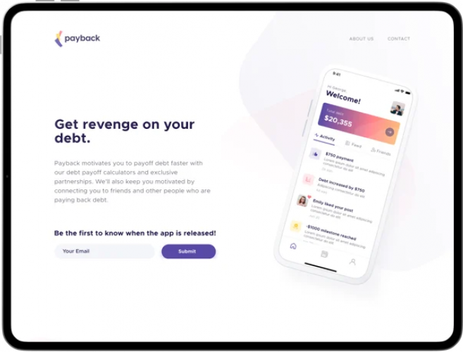 Paidback screenshot 1