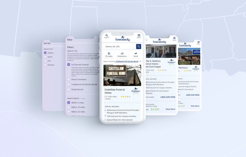B2B2C Funeral marketplace screenshot 4