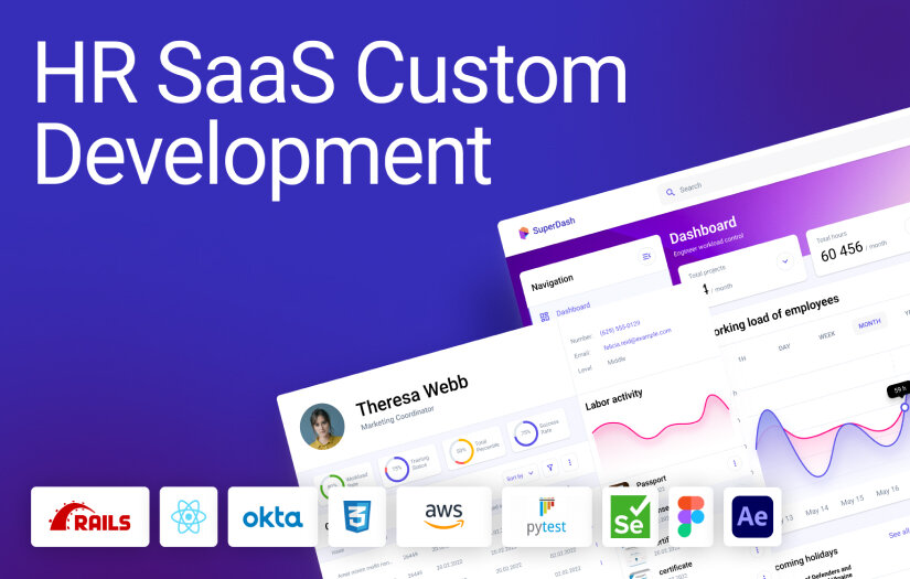 HR custom SaaS screenshot 1