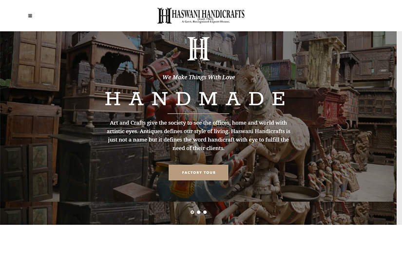 Haswani handicrafts screenshot 1