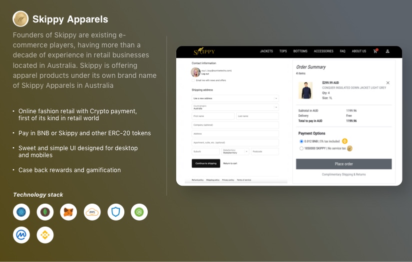 Skippy Apparels screenshot 1