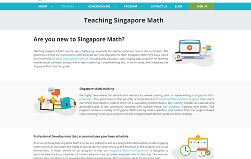 E-Singapore Math screenshot 1