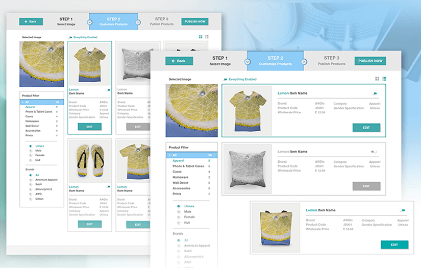 All Over Print (Shopify App) screenshot 3
