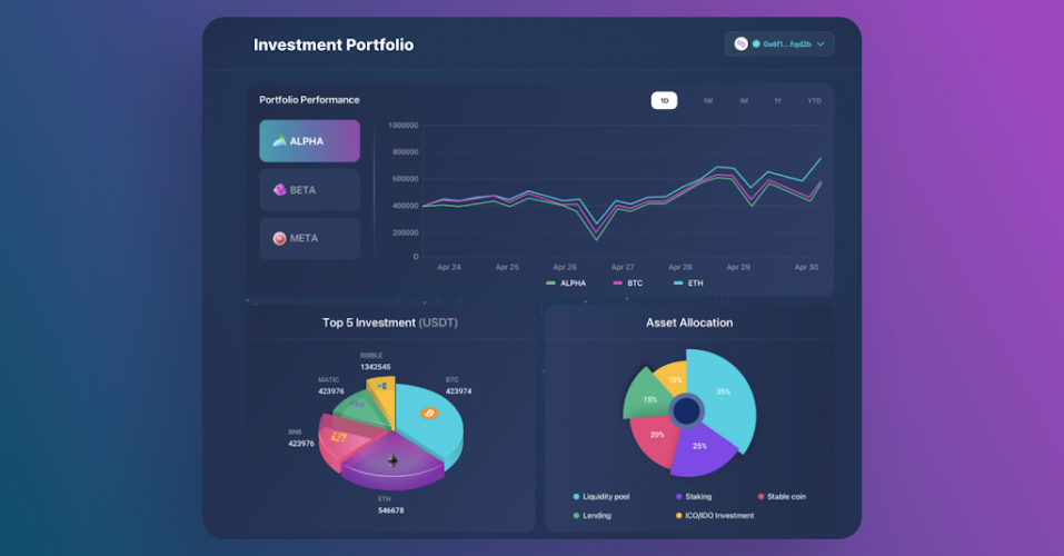 DeFi Portfolio Management screenshot 1