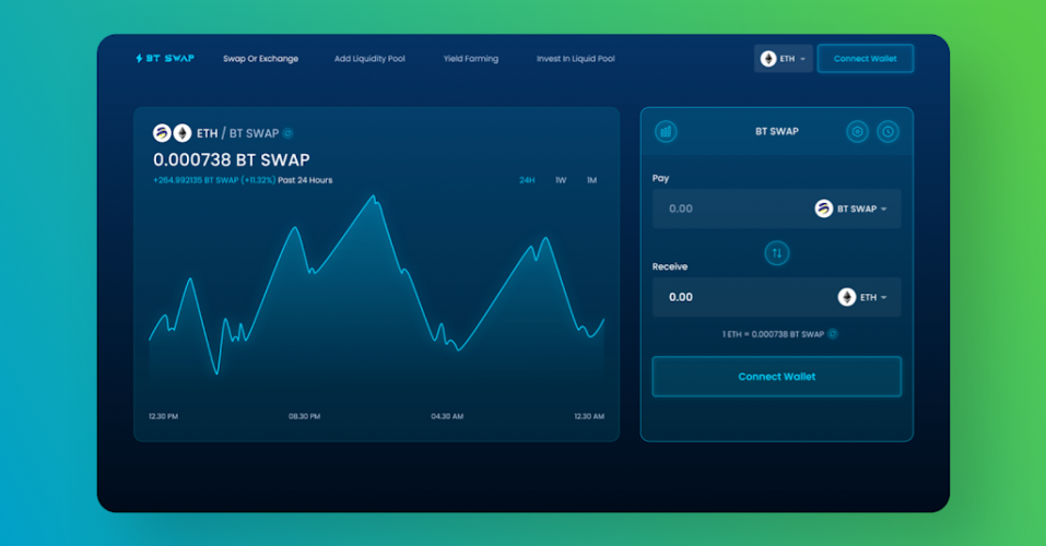 Decentralized Crypto Exchange screenshot 1