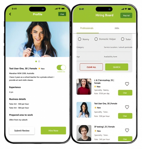 Domestic Helper Marketplace screenshot 1
