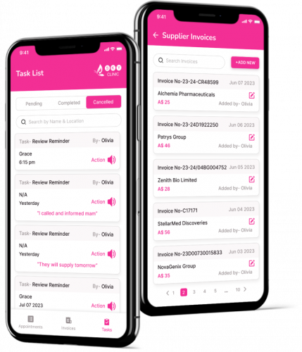 Clinic Management Software Platform screenshot 1