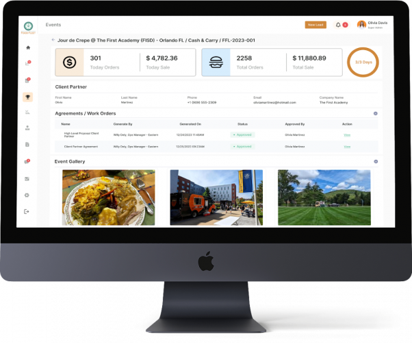 Food Truck Management Platform screenshot 1