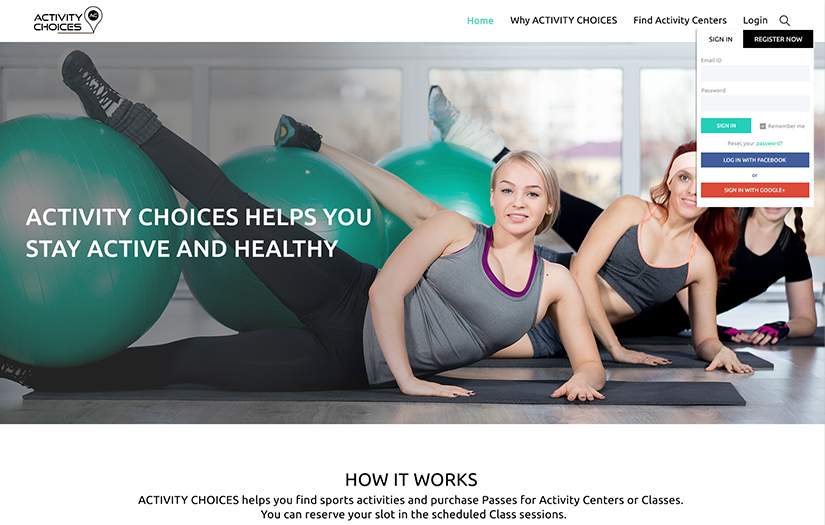 Activity Choices screenshot 1