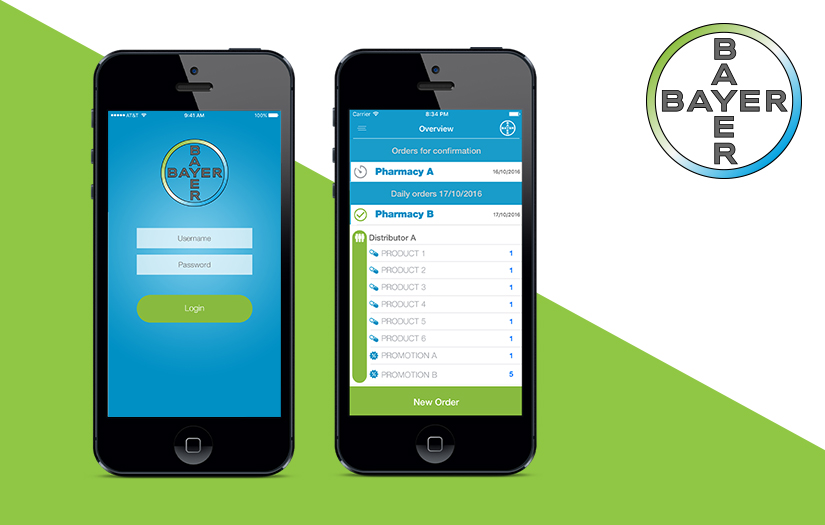 Bayer Order CH app screenshot 1