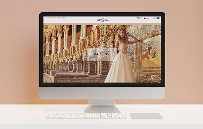 Website Design and Development of UBF Bridal Limited screenshot 1