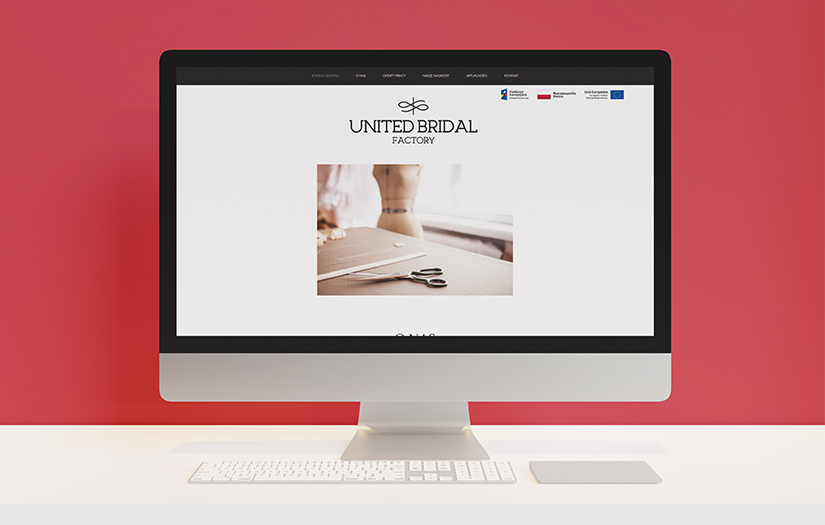UBF Bridal Poland Website Development screenshot 1