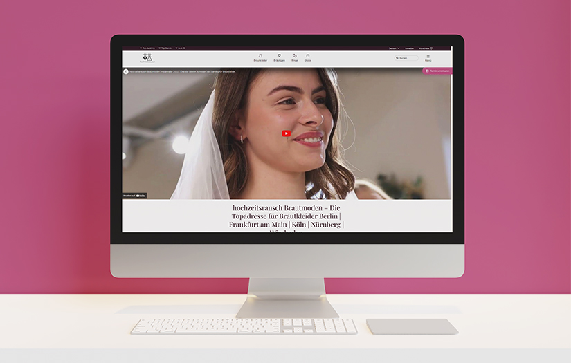 WordPress Maintenance Services for Hochzeitsrausch using Woocommerce screenshot 1