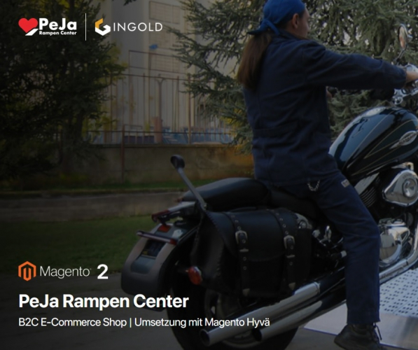 PeJa Rampen Center B2C E-Commerce Shop | Umsetzung mit Magento Hyvä screenshot 1