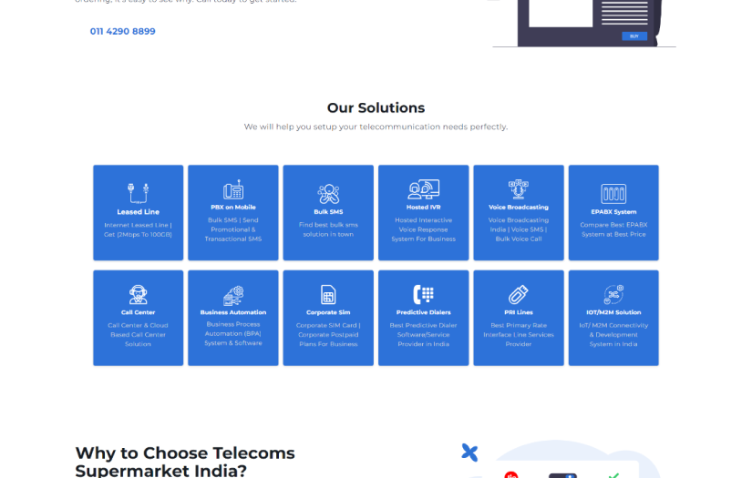 Telecoms Supermarket screenshot 1