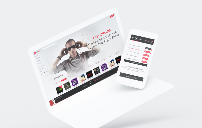 Online beat store to help independent music creators reach their audiences screenshot 1