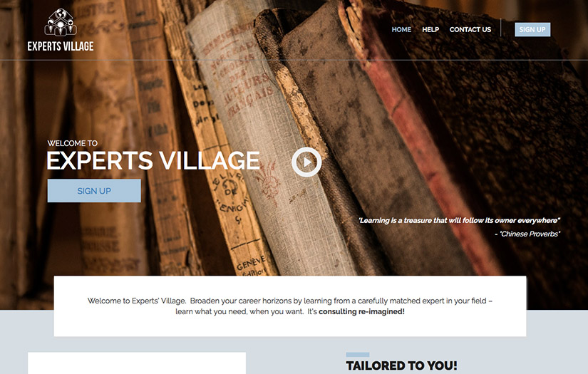 ExpertsVillage screenshot 1