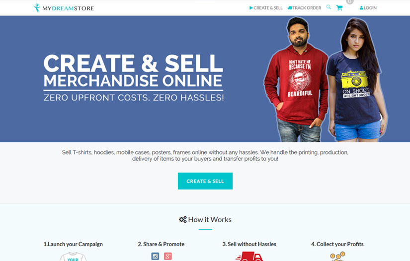 Mydreamstore screenshot 1