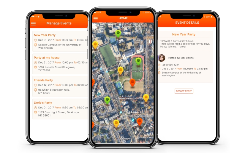 Moves - Social & Location Based App screenshot 1