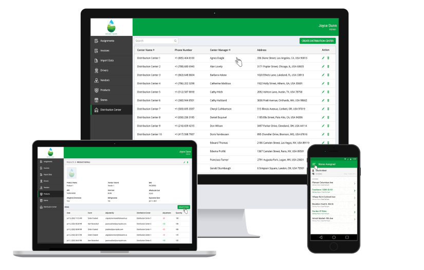 Veggie Oasis - App for Food Supply Management screenshot 1