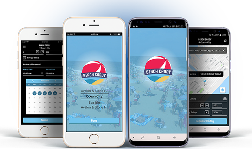 Beach Caddy - World’s First On-Demand & Location based App for Beachgoers screenshot 1