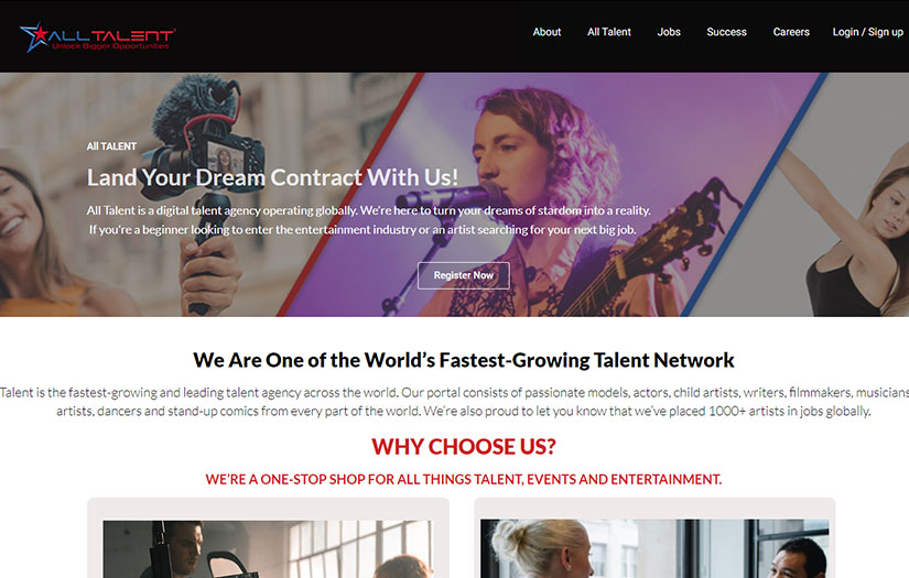 All Talent screenshot 1