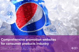 Comprehensive promotion websites for FMCG