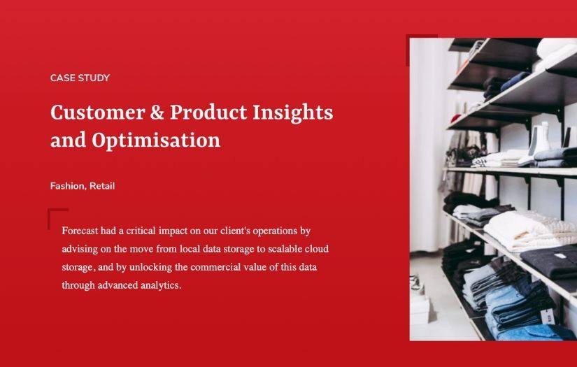Customer & Product Insights and Optimisation screenshot 1