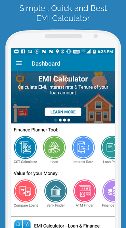 EMI Calculator screenshot 1