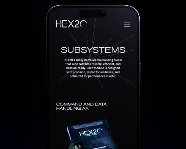 Out of the world Web Experience for Space Agency screenshot 2