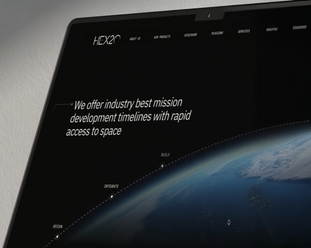 Out of the world Web Experience for Space Agency screenshot 3