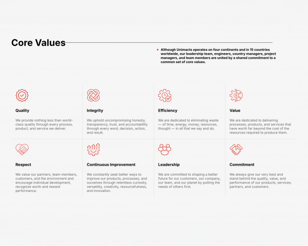 Scalable Website for Manufacturing Services screenshot 1