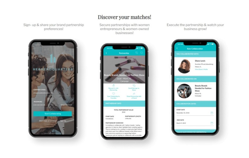 HerHeadquarters screenshot 2