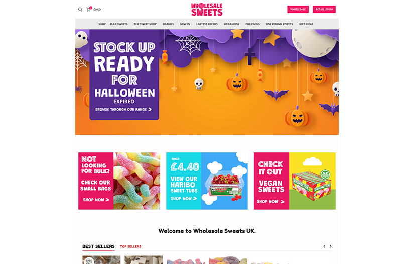 Wholesale Sweets UK screenshot 1