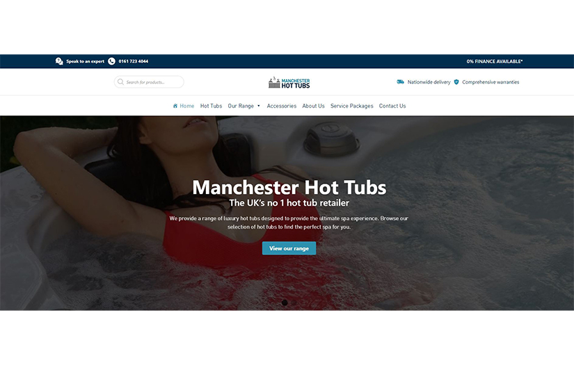 Manchester Hot Tubs screenshot 1