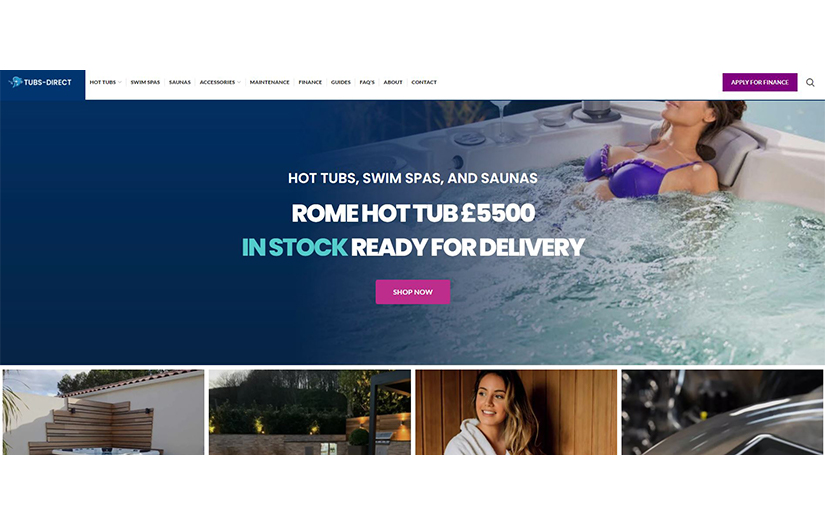 Tubs Direct screenshot 1