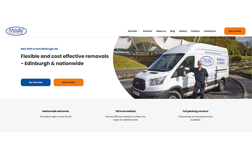 Man With A Van Edinburgh screenshot 1