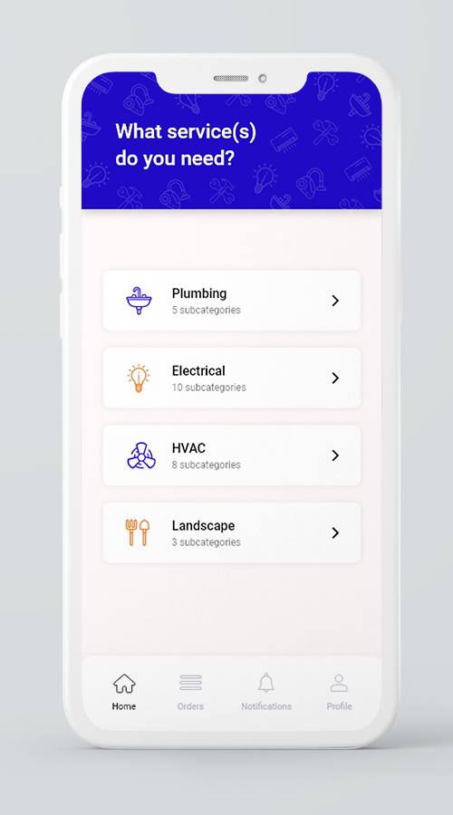 Fixn: A New Digital Ecosystem for Contractor Services | Web & Mobile App screenshot 2